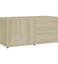 TV-Schrank Sonoma-Eiche 80x34x36 cm Holzwerkstoff