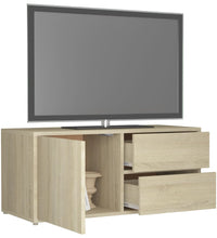 TV-Schrank Sonoma-Eiche 80x34x36 cm Holzwerkstoff