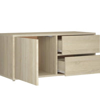 TV-Schrank Sonoma-Eiche 80x34x36 cm Holzwerkstoff