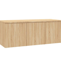 TV-Schrank Sonoma-Eiche 80x34x30 cm Holzwerkstoff