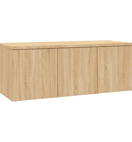 TV-Schrank Sonoma-Eiche 80x34x30 cm Holzwerkstoff