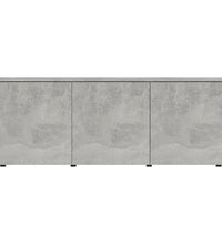 TV-Schrank Betongrau 80x34x30 cm Holzwerkstoff