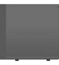 TV-Schrank Hochglanz-Grau 80x34x30 cm Holzwerkstoff