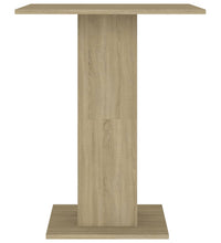 Bistrotisch Sonoma-Eiche 60x60x75 cm Holzwerkstoff