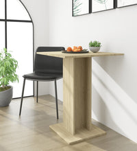 Bistrotisch Sonoma-Eiche 60x60x75 cm Holzwerkstoff