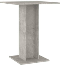 Bistrotisch Betongrau 60x60x75 cm Holzwerkstoff