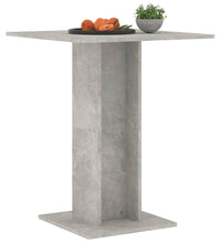 Bistrotisch Betongrau 60x60x75 cm Holzwerkstoff