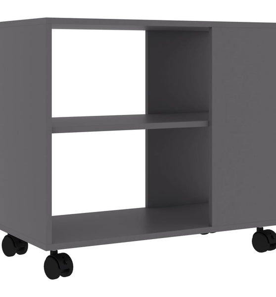 Beistelltisch Grau 70x35x55 cm Holzwerkstoff