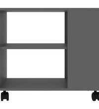 Beistelltisch Grau 70x35x55 cm Holzwerkstoff