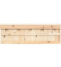 Spatzenhaus 5-fach 68x15x21 cm Tannenholz