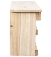 Spatzenhaus 5-fach 68x15x21 cm Tannenholz