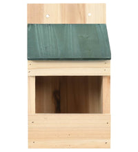 Vogelhäuser 4 Stk. 12x16x20 cm Tannenholz