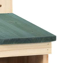 Vogelhäuser 4 Stk. 12x16x20 cm Tannenholz