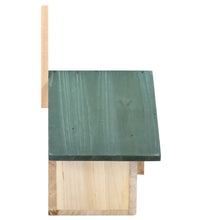 Vogelhäuser 4 Stk. 24x16x30 cm Tannenholz