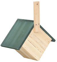 Vogelhäuser 4 Stk. 24x16x30 cm Tannenholz