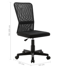 Bürostuhl Schwarz 44x52x100 cm Netzgewebe
