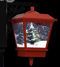 Weihnachts-Straßenlampe mit Weihnachtsmann 81 x 40 x 188 cm PVC