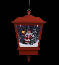 Weihnachts-Hängelampe LED-Licht und Weihnachtsmann Rot 27×27×45