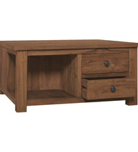 Couchtisch 68x68x33 cm Teak Massivholz