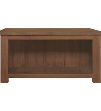 Couchtisch 68x68x33 cm Teak Massivholz