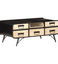 Couchtisch 100×50×40 cm Mango Massivholz
