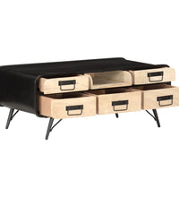 Couchtisch 100×50×40 cm Mango Massivholz