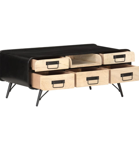 Couchtisch 100×50×40 cm Mango Massivholz