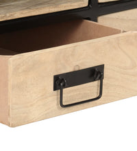 Couchtisch 100×50×40 cm Mango Massivholz