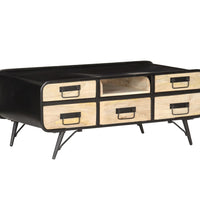 Couchtisch 100×50×40 cm Mango Massivholz