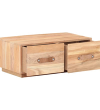Couchtisch 90 x 50 x 35 cm Recyceltes Massivholz