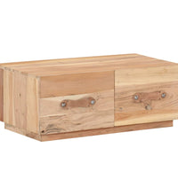 Couchtisch 90 x 50 x 35 cm Recyceltes Massivholz