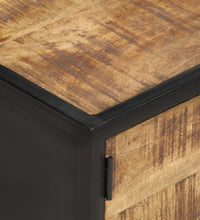 Couchtisch 105x50x35 cm Raues Mangoholz