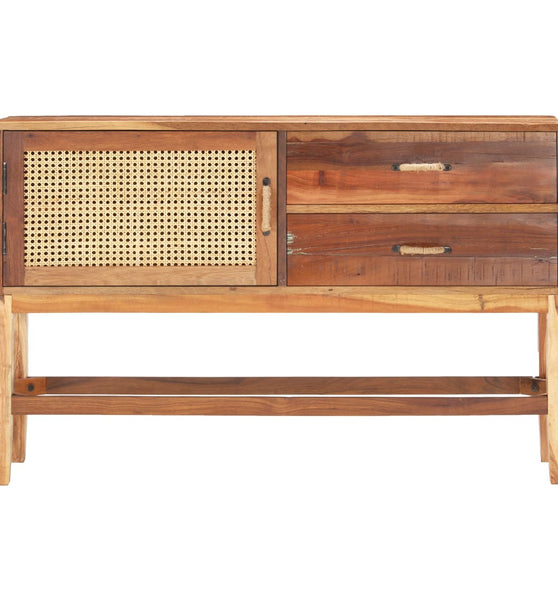 Sideboard 118x30x76 cm Altholz Massiv