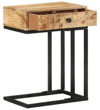 Beistelltisch U-Form 45x30x61 cm Mango Massivholz
