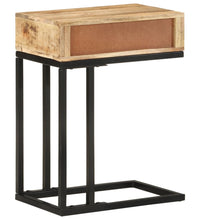 Beistelltisch U-Form 45x30x61 cm Mango Massivholz