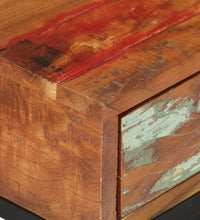 Beistelltisch U-Form 45x30x61 cm Recyceltes Massivholz