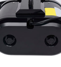 Haustiertrockner Doppelmotor Schwarz