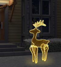 Rentier Weihnachtsdekoration mit Mesh 306 LEDs 60x24x89 cm