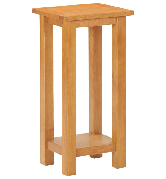 Beistelltisch 27x24x55 cm Eiche Massivholz