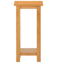 Beistelltisch 27x24x55 cm Eiche Massivholz