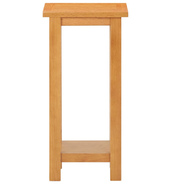Beistelltisch 27x24x55 cm Eiche Massivholz