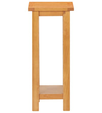 Beistelltisch 27x24x55 cm Eiche Massivholz