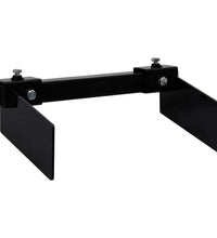 Schneepflugadapter für Rasentraktor Schwarz