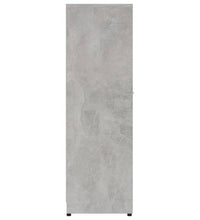 Badezimmerschrank Betongrau 30x30x95 cm Holzwerkstoff