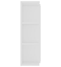 Bad-Spiegelschrank Weiß 80x20,5x64 cm Holzwerkstoff
