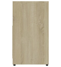 Badezimmerschrank Sonoma-Eiche 60x33x61 cm Holzwerkstoff