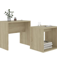Couchtisch-Set Sonoma-Eiche 48 x 30 x 45 cm Holzwerkstoff