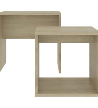 Couchtisch-Set Sonoma-Eiche 48 x 30 x 45 cm Holzwerkstoff