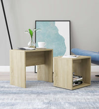 Couchtisch-Set Sonoma-Eiche 48 x 30 x 45 cm Holzwerkstoff