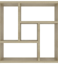 Wandregal Sonoma-Eiche 45,1x16x45,1 cm Holzwerkstoff